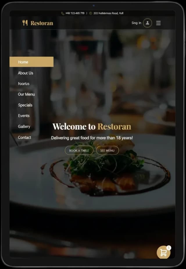 Restaurant POS & Online Ordering System