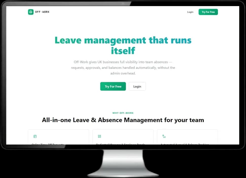 Off-Work: Multi-Tenant Leave Management System